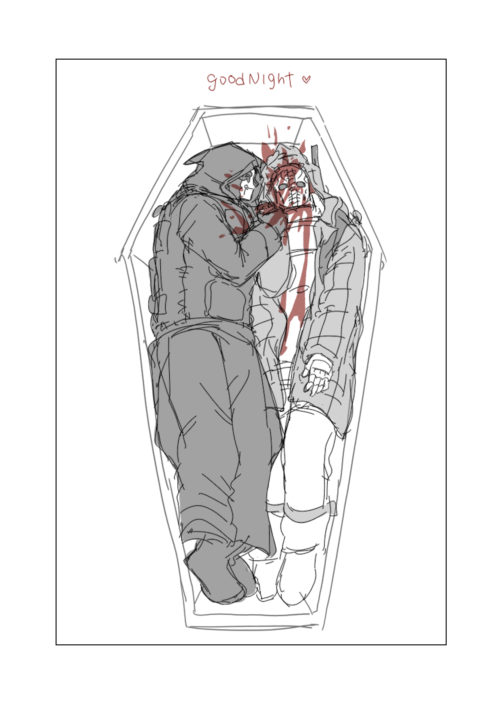 Barge Colonel in a Coffin